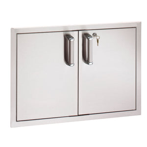 Fire Magic Flush Double Access Doors with Lock