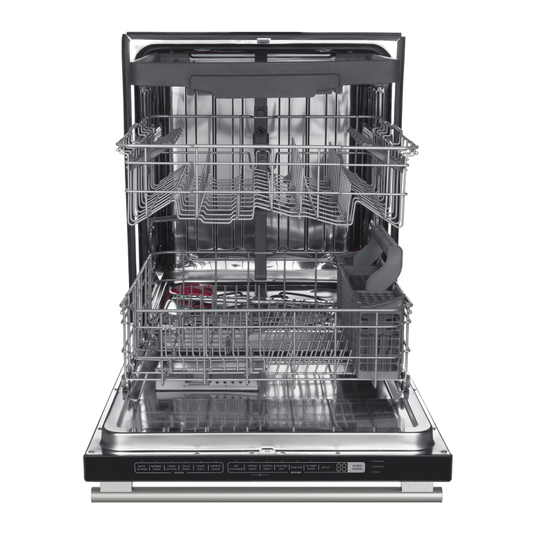 FORNO 24” Pozzo Built-in Dishwasher with additional Antique Brass handles - FDWBI8067-24