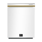 FORNO 24” Pozzo Built-in Dishwasher with additional Antique Brass handles - FDWBI8067-24