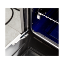 Forno 30-Inch Capriasca Dual Fuel Range with 5 Gas Burners and 240v Electric Oven in Stainless Steel with Blue Door (FFSGS6187-30BLU)