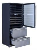Forno 30" Dual Zone Wine Cooler & Refrigerator Drawer - FWCDR6661-30