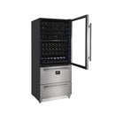 Forno 30-Inch Dual Zone Wine Cooler & Refrigerator Drawer (FWCDR6661-30S)