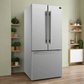 FORNO 31 Inch 17.5 cu ft French Door Refrigerator with Ice Maker in Stainless Steel - FFFFD1974-31SB