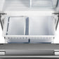FORNO 31 Inch 17.5 cu ft French Door Refrigerator with Ice Maker in Stainless Steel - FFFFD1974-31SB