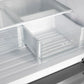 FORNO 31 Inch 17.5 cu ft French Door Refrigerator with Ice Maker in Stainless Steel - FFFFD1974-31SB
