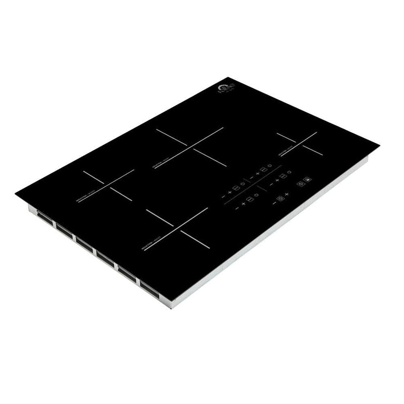 Forno 30-Inch Lecce Induction Cooktop - 4 Burners in Black Glass (FCTIN0545-30)