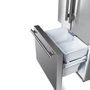 FORNO 2-Piece Appliance Package - 30-Inch Electric Range and 30-Inch French Door Refrigerator in Stainless Steel FBDL-013-05CAUS