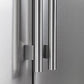 FORNO Salerno 33" Side by Side Built-in Refrigerator 15.6 cu.ft in Stainless Steel - FFRBI1805-33SB