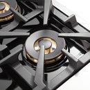 Forno 36" Capriasca Titanium Gas Range with 6 Burners, Convection Oven and 120,000 BTUs -FFSGS6260-36