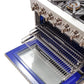 Forno 36-Inch Capriasca Gas Range with 6 Burners, Convection Oven and 120,000 BTUs (FFSGS6260-36)