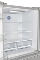 FORNO Gallipoli 36" French Door Refrigerator 19 cu.ft with Built-in Style Grille Trim Kit - FFRBI1820-40SG