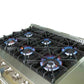 Forno 36" Galiano Gas Range with 6 Burners and Convection Oven
