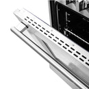 Forno 48-Inch Capriasca Dual Fuel Range with 240v Electric Oven - 8 Burners, Griddle, and 160,000 BTUs (FFSGS6187-48)