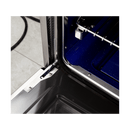 Forno 48-Inch Capriasca Dual Fuel Range with 8 Gas Burners and 240v Electric Oven in Stainless Steel with Red Door (FFSGS6187-48RED)