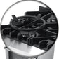 FORNO Lazio 30" Dual Fuel Range with 5 Burners, Air Fryer, Steam Cleaning, and Griddle FFSGS6196-30