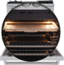 FORNO Lazio 30" Dual Fuel Range with 5 Burners, Air Fryer, Steam Cleaning, and Griddle FFSGS6196-30