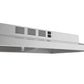 FORNO Espresso Cappa 30" 200 CFM Compact Under Cabinet Convertible Range Hood in Stainless Steel, FRHUC5200-30