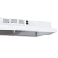 FORNO Espresso Cappa 30" 200 CFM Compact Under Cabinet Convertible Range Hood in Stainless Steel, FRHUC5200-30