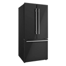 FORNO Espresso Gallipoli 30-inch 17.5 cu. ft. French Door Refrigerator with Ice Maker 