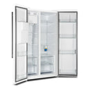Forno Espresso Salerno 36-inch 20 cu.ft Side-by-Side Refrigerator with Water Dispenser