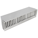 Forno Frassanito 48-Inch Recessed Range Hood Insert with 900 CFM Motor, Baffle Filters, in Stainless Steel - FRHRE5346-48