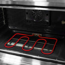 FORNO Maniago 60" Gold Freestanding Dual Fuel Range with 240v Electric Oven - 10 Burners in Stainless Steel - FFSGS6156-60