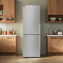 Forno Guardia 23.4-Inch 10.8 cu.ft. Bottom Freezer Left Swing Door Refrigerator in Stainless Steel - FFFFD1778-24LS