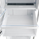 Forno Guardia 23.4-Inch 10.8 cu.ft. Bottom Freezer Left Swing Door Refrigerator in Stainless Steel