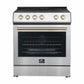 Forno Leonardo Espresso 30-Inch Electric Range with 5.0 cu. Ft. Electric Oven
