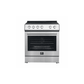 Forno Leonardo Espresso 30-Inch Electric Range with 5.0 cu. Ft. Electric Oven - FFSEL6012-30