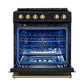 FORNO Leonardo Espresso 30" Slide-In Electric Induction in Stainless-Steel - FFSIN0982-30