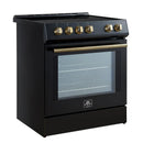 FORNO Leonardo Espresso 30" Slide-In Electric Induction in Stainless-Steel - FFSIN0982-30