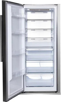 Forno Maderno 26.7" Right Swing Convertible Upright Refrigerator/Freezer Stainless Steel 13.6 cu.ft