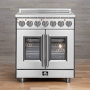 FORNO Massimo 30" Freestanding French Door Electric Range - FFSEL6955-30