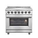 FORNO Massimo 36" Freestanding Chef Door Electric Range - FFSEL6020-36