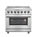 FORNO Massimo 36" Freestanding Chef Door Electric Range - FFSEL6020-36