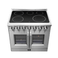 FORNO Massimo 36" Freestanding French Door Electric Range - FFSEL6955-36