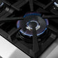 FORNO Massimo 36-Inch Freestanding Dual Fuel Range in Stainless Steel - FFSGS6125-36