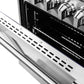 FORNO Massimo 36-Inch Freestanding Dual Fuel Range in Stainless Steel - FFSGS6125-36