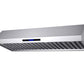 FORNO Palazzo 60'' 1,000 CFM Wall Mount Range Hood in Stainless Steel, FRHWM5030-60