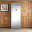 Forno Rizzuto - Left side Door Pro-Style Handle Refrigerator / Fridge – Freezer Dual Combination 32" Wide 13.8 cu.ft. with decorative grill - FFFFD1933-32LS