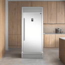 FORNO Rizzutoo 28’’ Right Swing Refrigerator/Freezer Stainless Steel color 13.8 cu.ft with Grille Trim Kit - FFFFD1933-32RS