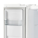 Forno Salerno Espresso 33-inch Side-by-Side 15.6 Cu.Ft. Refrigerator with Brass Handle - FFRBI1805-33BLK