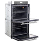 Forno Villarosa 30" Convection Double Electric Wall Oven in Stainless Steel - FBOEL1365-30