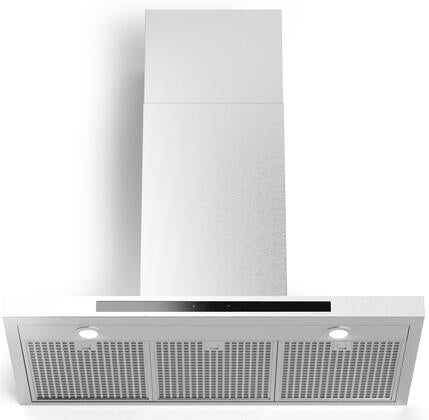 Forte Alberto Series 30-Inch Wall Mount Convertible Hood with 600 CFM, LED Lights, in Stainless Steel (ALBERTO30)