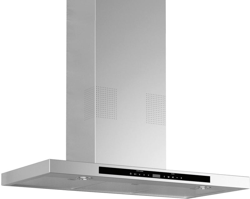 Forte Collegare Series 36-Inch Wall Mount Convertible Range Hood with 600 CFM, Music Player via Bluetooth Digital in Stainless Steel (COLLEGARE36)