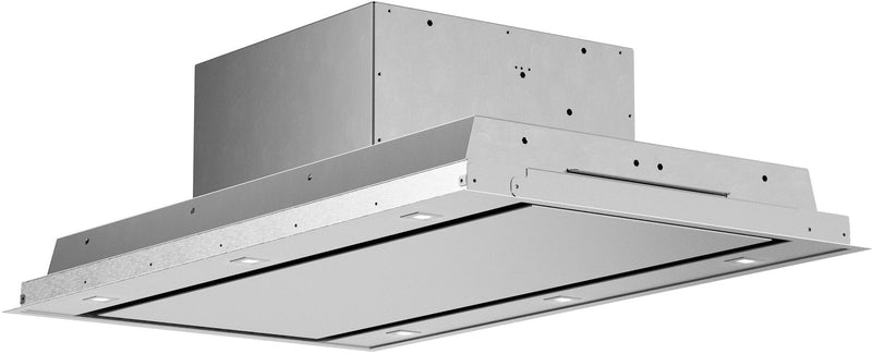Forte Vertice Series 48-Inch Ceiling Mount Hood with 600 CFM & LED Lighting in Stainless Steel (VERTICE48)