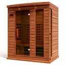 Golden Designs Maxxus 3 Person Full Spectrum Infrared Carbon Canadian Red Cedar Sauna MX-M306-01-FS CED