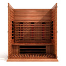 Golden Designs Maxxus 3 Person Full Spectrum Infrared Sauna - Canadian Red Cedar - PrimeFair