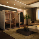 Golden Designs "Monaco Elite" 6-person PureTech Near Zero Far Infrared Sauna Canadian Hemlock - GDI-6996-01